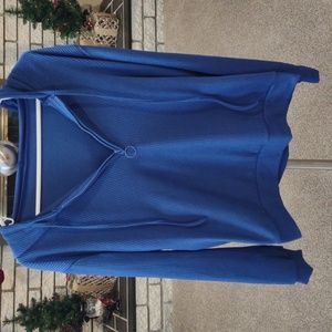 Hooded Blue Top